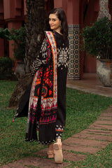 CHARIZMA-3PC KHADDAR PRINTED SHIRT WITH KHADDAR PRINTED DUPATTA AND PRINT TROUSER-ADR-2657