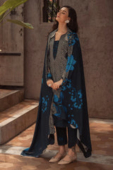 CHARIZMA-3PC KHADDAR PRINTED SHIRT WITH KHADDAR PRINTED DUPATTA AND PRINT TROUSER-ADR-2656