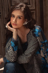 CHARIZMA-3PC KHADDAR PRINTED SHIRT WITH KHADDAR PRINTED DUPATTA AND PRINT TROUSER-ADR-2656