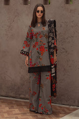CHARIZMA-3PC KHADDAR PRINTED SHIRT WITH KHADDAR PRINTED DUPATTA AND PRINT TROUSER-ADR-2653