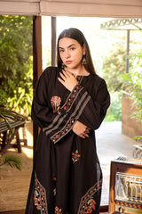 URGE-2PC DHANAK EMBROIDERED SHIRT AND EMBROIDRED TROUSER-ADR-132
