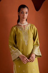 BATIK-2PIECE LAWN EMBROIDERED SHIRT WITH LAWN EMB TROUSER-ADR-265