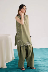 BATIK-2PC LAWN EMBROIDERED SHIRT WITH LAWN EMBROIDERED TROUSER-ADR-270