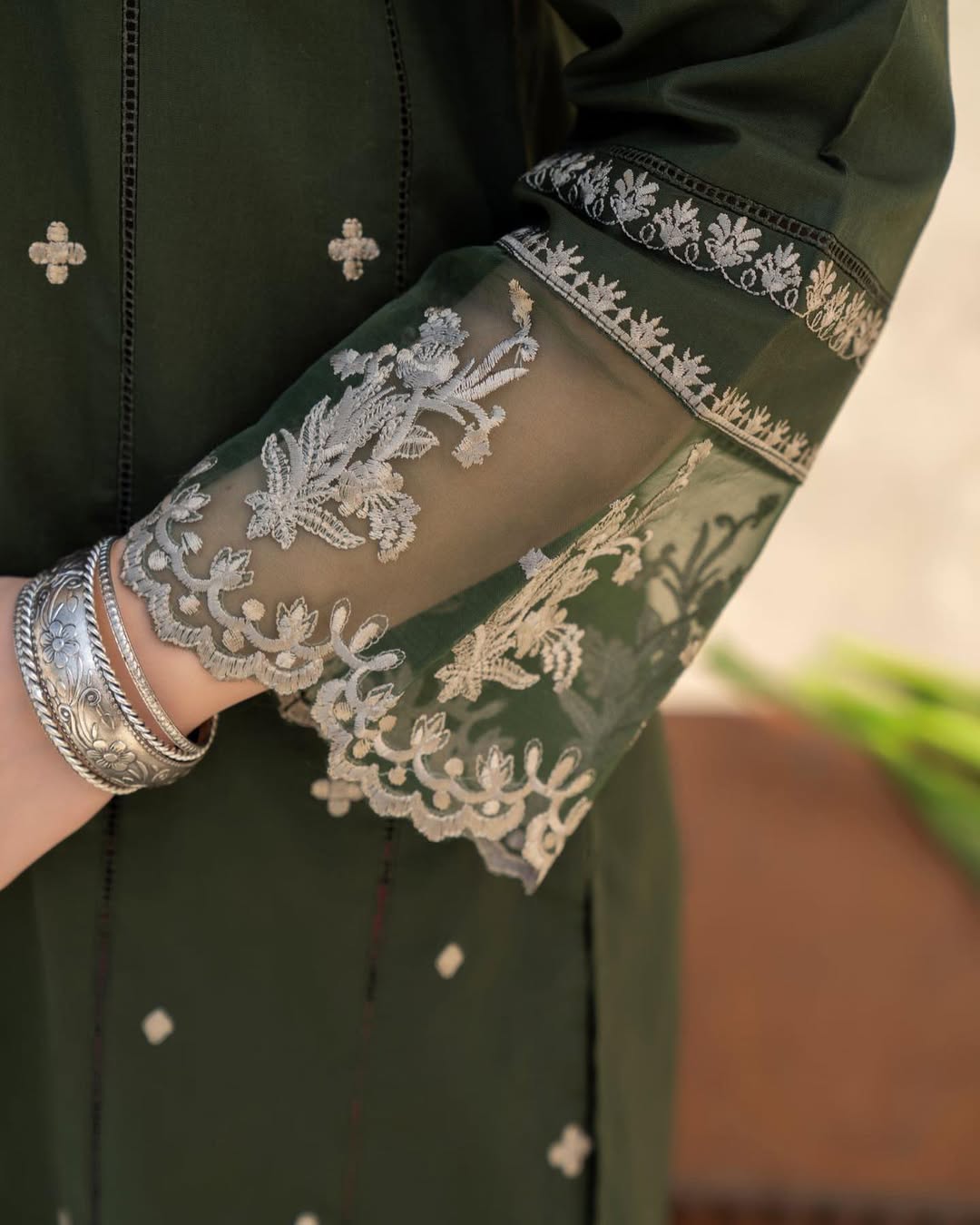 LAZULI-3PC LAWN EMBROIDERED SHIRT WITH CHIFFON EMBROIDERED DUPATTA AND TROUSER-ADR-3628