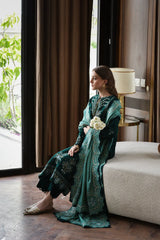 BATIK-3PC KARANDI EMBROIDERED SHIRT WITH DHANAK EMBROIDERED SHAWL AND TROUSER-ADR-