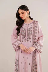 GARNET-3PC LAWN EMBROIDERED SHIRT WITH LAWN EMBROIDERED DUPATTA AND TROUSER-ADR-4713