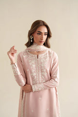 ZAIB-3PC LAWN EMBROIDERED SHIRT WITH CHIFFON EMB DUPATTA AND TROUSER-ADR-4915
