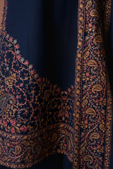 BATIK-3PC DHANAK EMBROIDERED SHIRT WITH DHANAK EMBROIDERED SHAWL AND TROUSER-ADR-4358