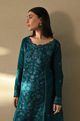 ZAIB-3PC LAWN EMBROIDERED SHIRT WITH CHIFFON EMB DUPATTA AND TROUSER-ADR-4512