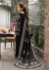 ASIM JOFA-3PC DHANAK EMBROIDERED SHIRT WITH CHIFFON EMBROIDERED DUPATTA AND TROUSER -ADR-5050
