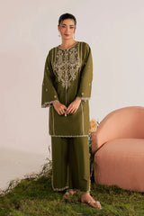 BATIK-2PIECE LAWN EMBROIDERED SHIRT WITH LAWN EMB TROUSER-ADR-264