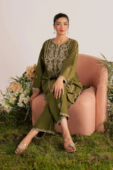 BATIK-2PIECE LAWN EMBROIDERED SHIRT WITH LAWN EMB TROUSER-ADR-264