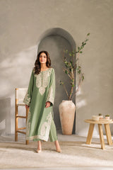 MIRANA-3PC LAWN EMBROIDERED SHIRT WITH BAMBER CHIFFON DUPATTA-ADR-4770