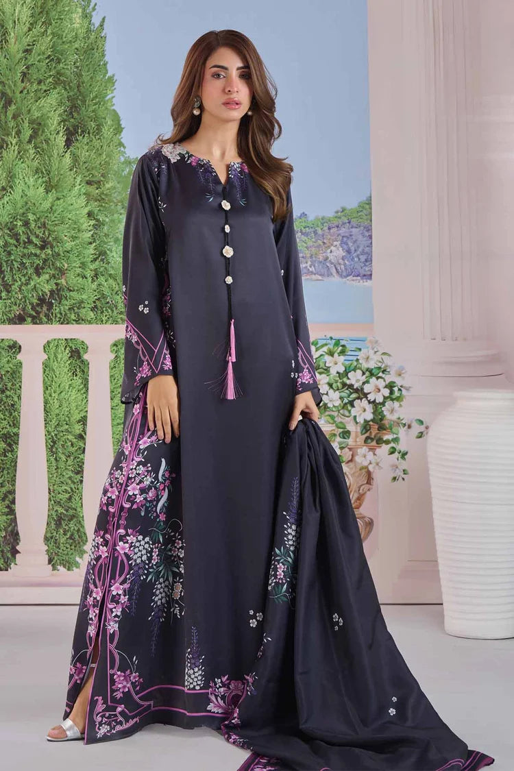LULUSAR-3PC-SHAMOZE SILK PRINTED SHIRT SILK PRINTED DUPATTA AND SILK TROUSER-ADR-9011