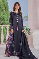 LULUSAR-3PC-SHAMOZE SILK PRINTED SHIRT SILK PRINTED DUPATTA AND SILK TROUSER-ADR-9011