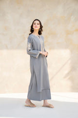 HANA- 2PC LAWN EMBROIDERED SHIRT AND TROUSER-ADR-3456