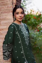 BATIK-2PIECE LAWN EMBROIDERED SHIRT WITH LAWN EMB SLEEVES-ADR-266