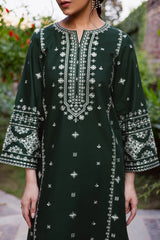 BATIK-2PIECE LAWN EMBROIDERED SHIRT WITH LAWN EMB SLEEVES-ADR-266