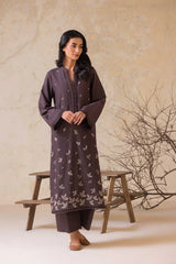 SOBIA NAZIR-2PC LAWN EMBROIDERED SHIRT WITH LAWN EMBROIDERED SLEEVES-ADR-3474