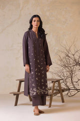SOBIA NAZIR-2PC LAWN EMBROIDERED SHIRT WITH LAWN EMBROIDERED SLEEVES-ADR-3474
