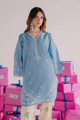 BATIK-2PIECE DHANAK EMBROIDERED SHIRT WITH DHANAK EMB TROUSER-ADR-15005