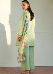 ZARA SHAH JAHAN - 3PC LAWN EMBROIDERED SHIRT WITH MONARK PRINTED DUPATTA AND TROUSER-ADR-