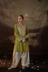 URGE-2PC LAWN EMBROIDERED SHIRT WITH LAWN EMBROIDERED TROUSER-ADR-226