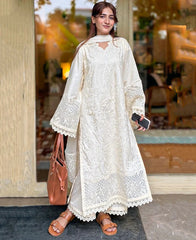 IZNIK-3PC LAWN HEAVY EMBROIDERED SHIRT WITH ORGANZA EMBROIDERED DUPATTA AND TROUSER-ADR-4799