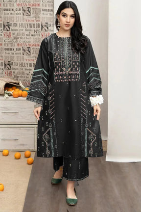 URGE - 3PC LAWN EMBROIDERED SHIRT WITH DIAMOND PRINTED DUPATTA AND EMB TROUSER-ADR-