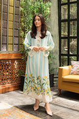 Lulusar-2pc Shemoz Silk Print With Shemoz Silk Trouser-ADR-2017