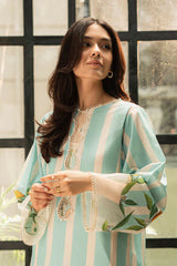 Lulusar-2pc Shemoz Silk Print With Shemoz Silk Trouser-ADR-2017