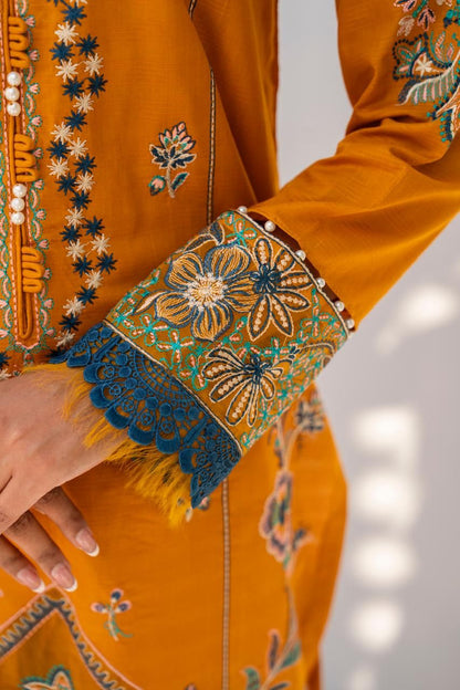 ADORE-3PC LAWN EMBROIDERED SHIRT WITH LAWN EMBROIDERED READY TO WEAR DUPATTA-05