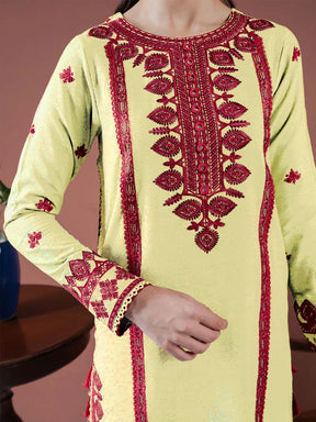 ASIM JOFA-3PC LAWN EMBROIDERED SHIRT WITH LAWN EMBROIDERED DUPATTA AND LAWN TROUSER-ADR-3563 A