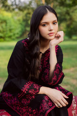 BATIK-2PIECE LAWN EMBROIDERED SHIRT WITH LAWN EMB SLEEVES-ADR-267