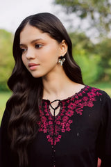 BATIK-2PIECE DHANAK EMBROIDERED SHIRT WITH DHANAK EMB TROUSER-ADR-15004
