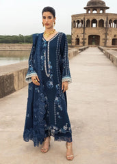 BATIK-3PC DHANAK EMBROIDERED SHIRT WITH CHIFFON EMBROIDERED DUPATTA AND EMB TROUSER -ADR-5156