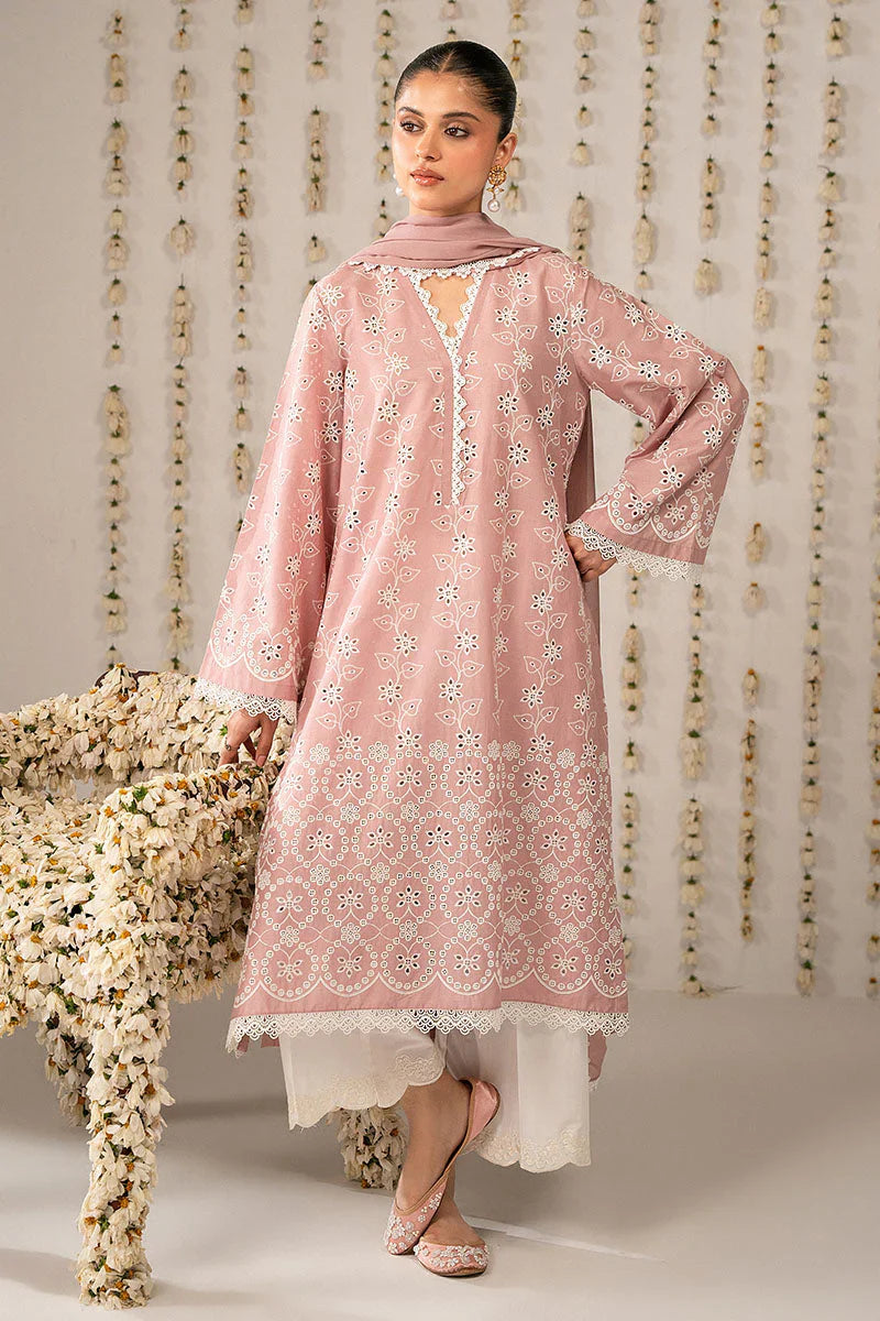 CROSS STITCH - 3PC LAWN EMBROIDERED SHIRT WITH BAMBER DUPATTA AND TROUSER-ADR-3762
