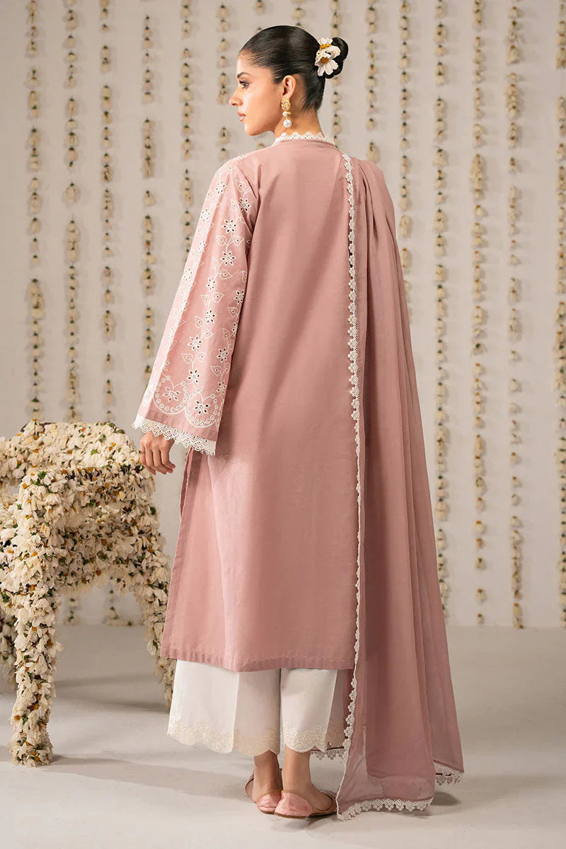 CROSS STITCH - 3PC LAWN EMBROIDERED SHIRT WITH BAMBER DUPATTA AND TROUSER-ADR-3762